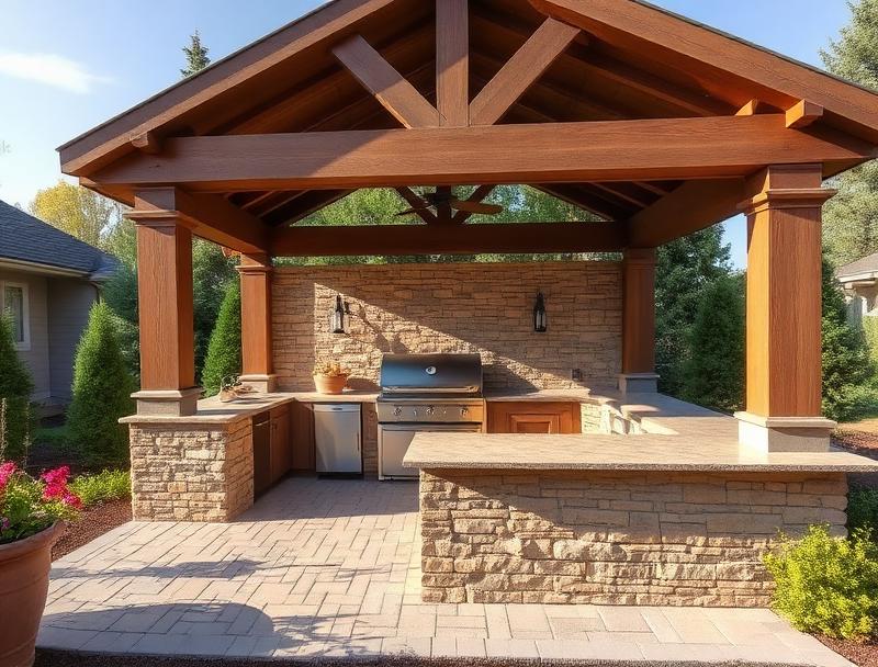 Outdoor Kitchens & Pergolas